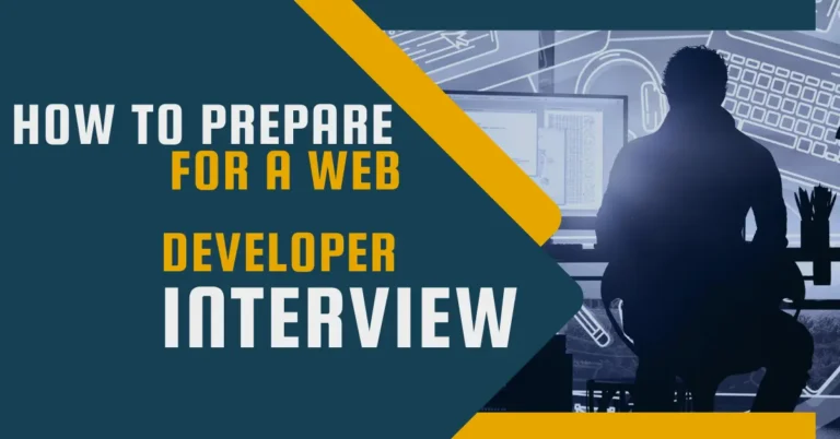 "Web Developer Interview Prep: Tips, tricks, and strategies for success!"